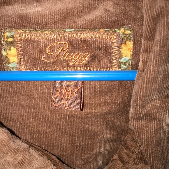 Plugg Corduroy Brown Jacket - Picture 1 of 3